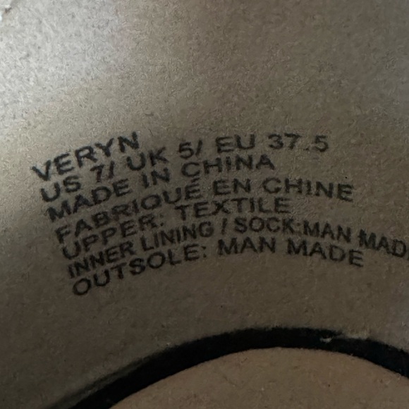 Black Suede Lace-up Heeled Booties. Veryn JustFab. Size 7 - Picture 6 of 14